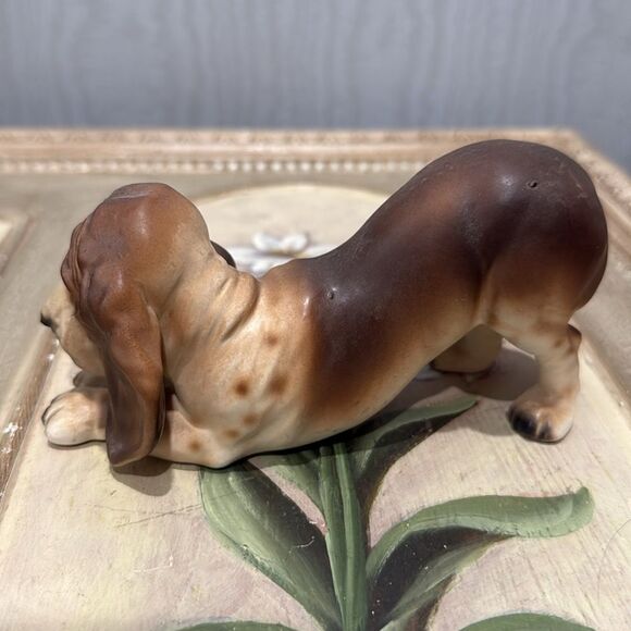 Vintage Norcrest Basset Hound Figurines Japan PLEASE READ DESCRIPTION - Picture 8 of 16